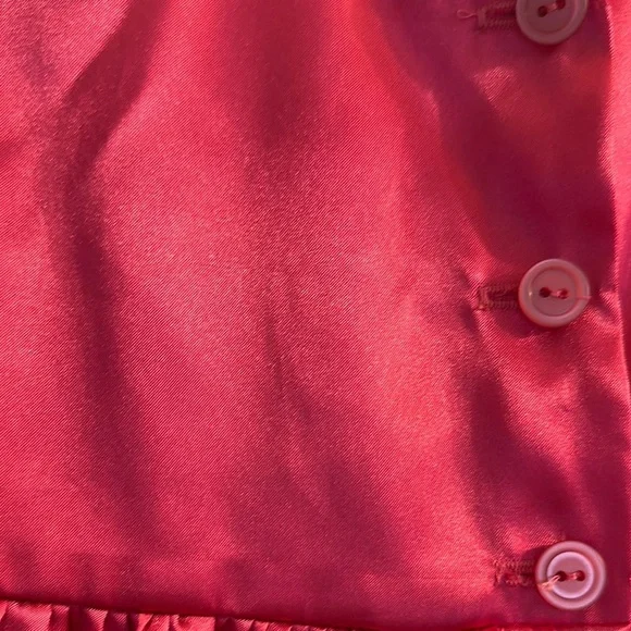 Pink Heirloom Dress with Lace Trim - Picture 4 of 4